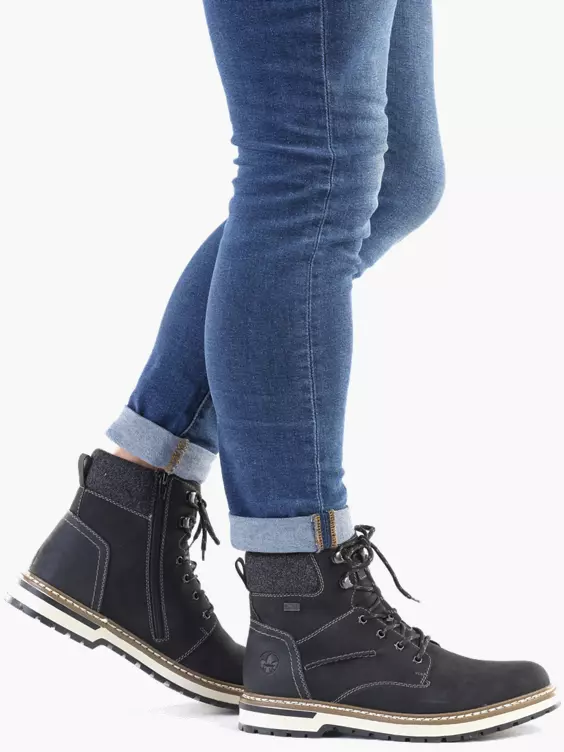 Rieker Herren Schnürstiefel