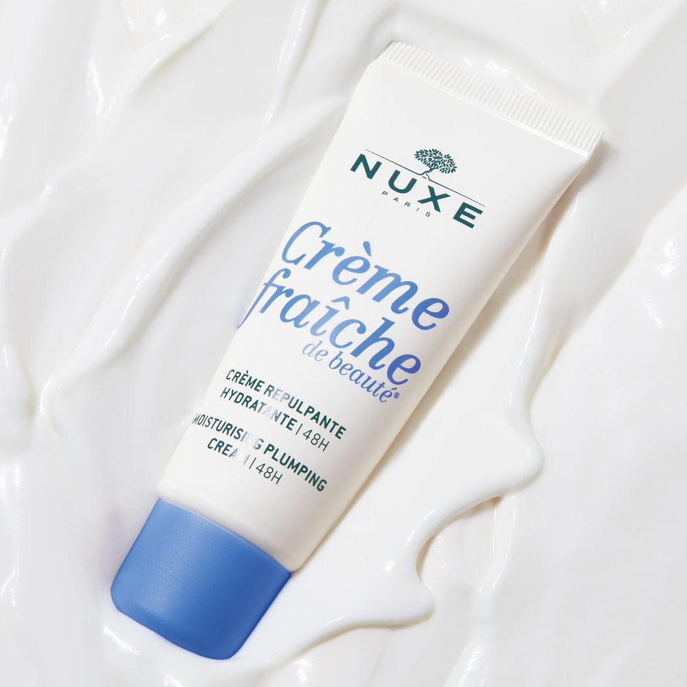 Nuxe Crème Repulpante Hydratante l 48h, Crème fraîche de beauté® 30ml Crème Hydratante