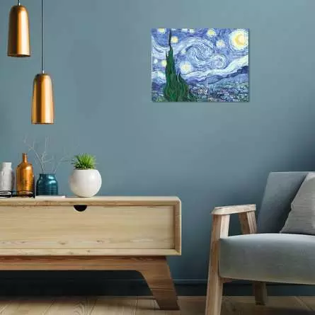 CreArt ART Collection: Die Sternennacht (Van Gogh) - Malen nach Zahlen für Erwachsene
