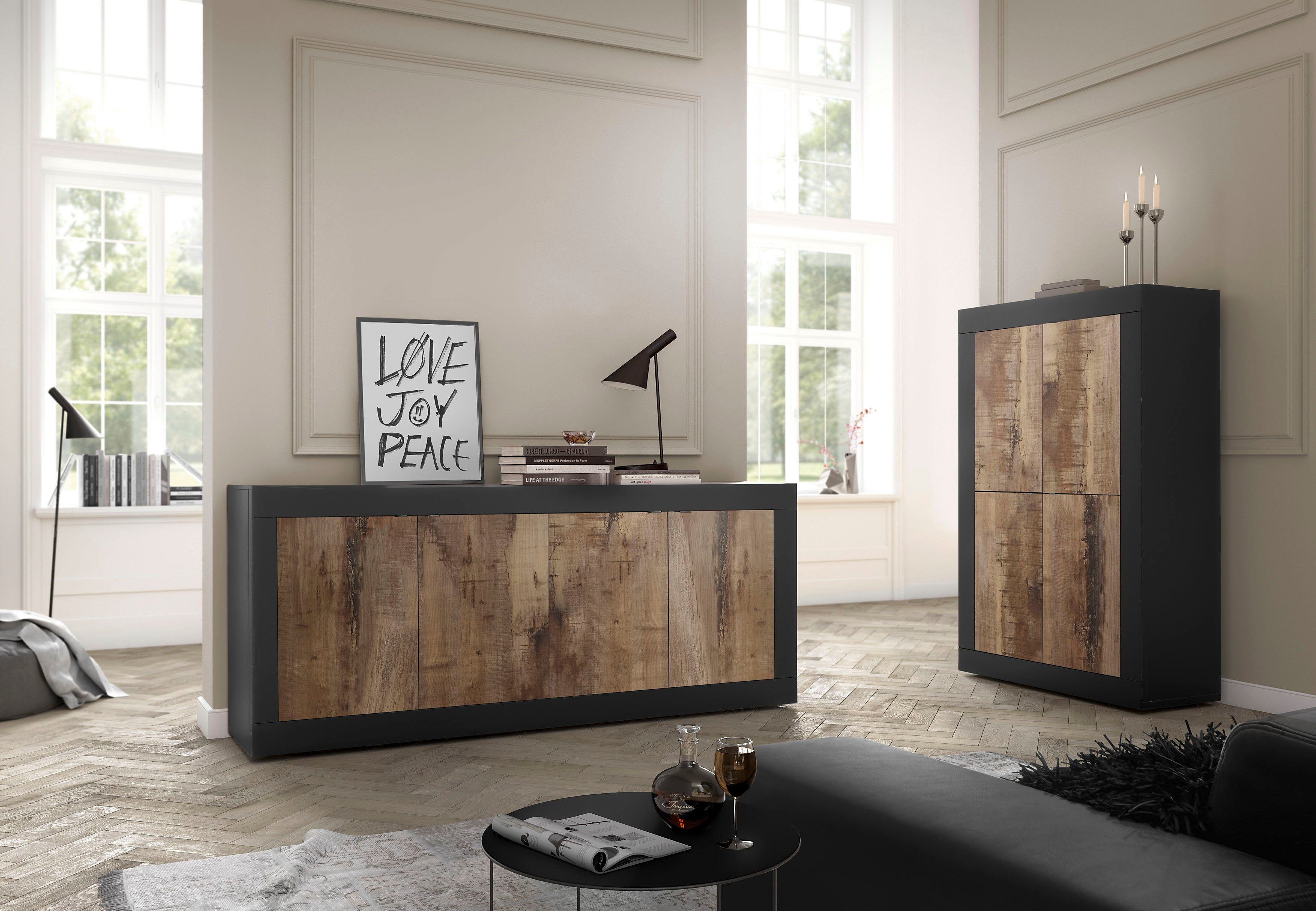 LC Highboard Basic, Höhe 162 cm