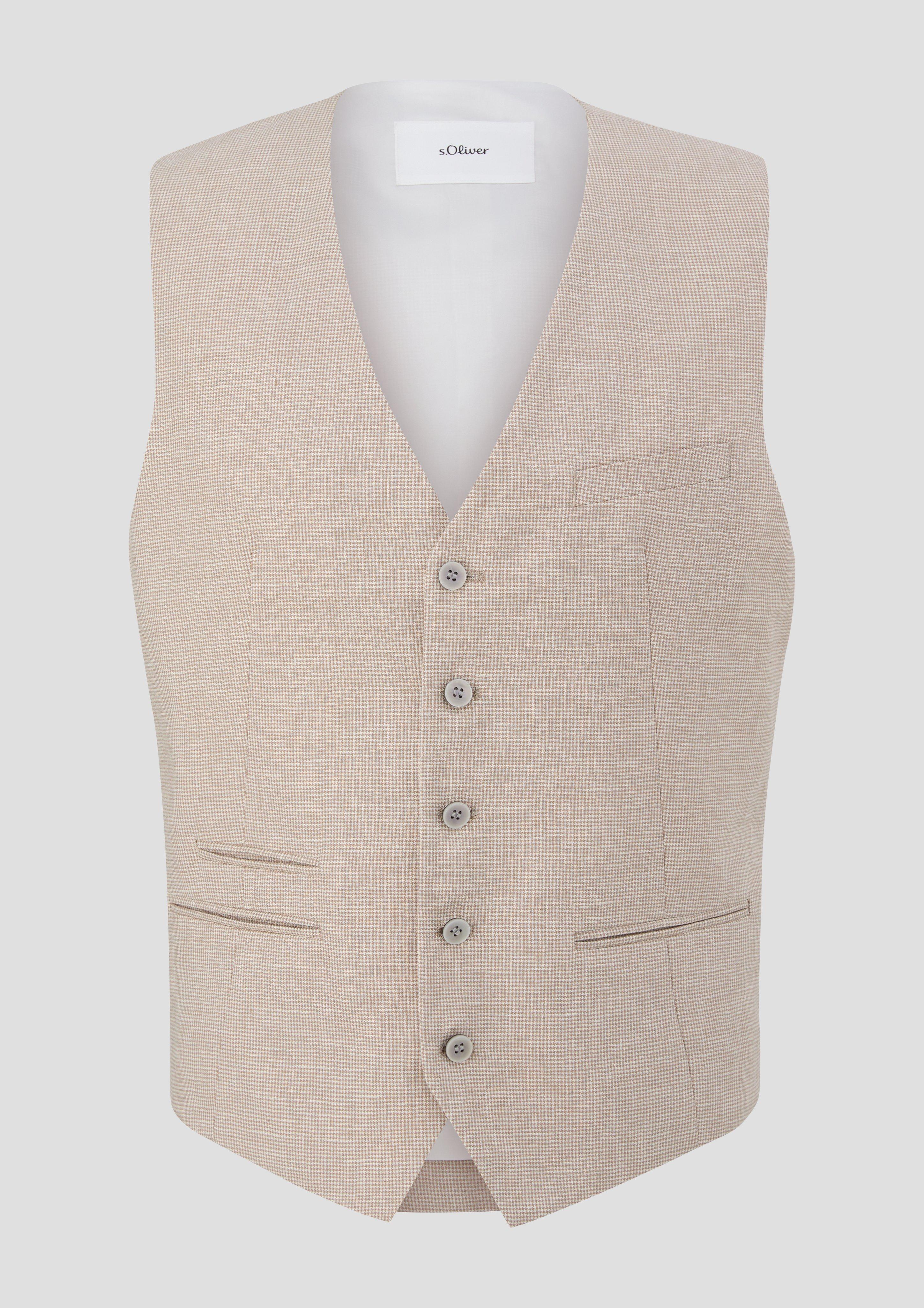 s.ONICE: Weste im Slim Fit  2142802-81N8