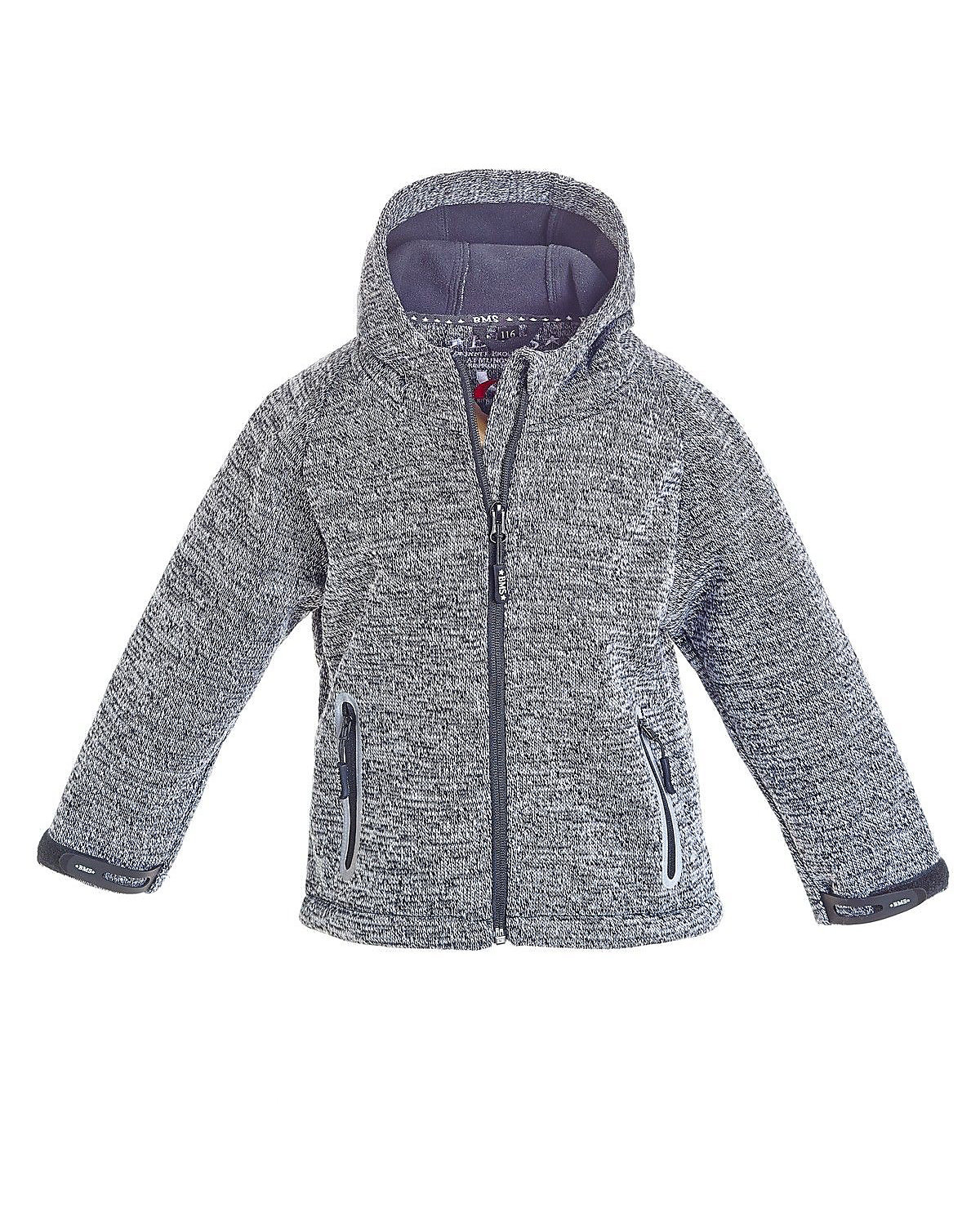 SoftShell Jacke mit Strickoptik Softshelljacken für Kinder