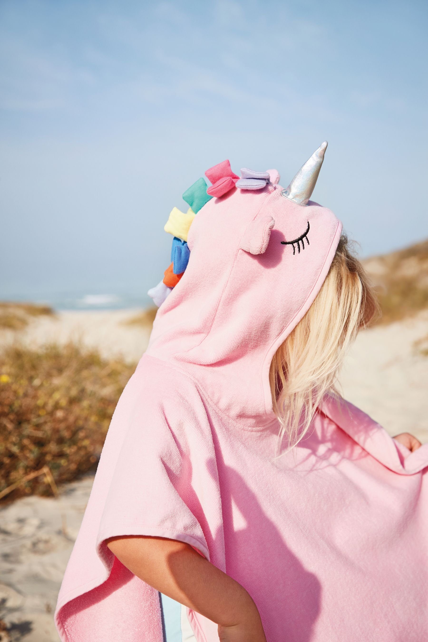 Next Badeponcho Frottee-Poncho, Baumwolle