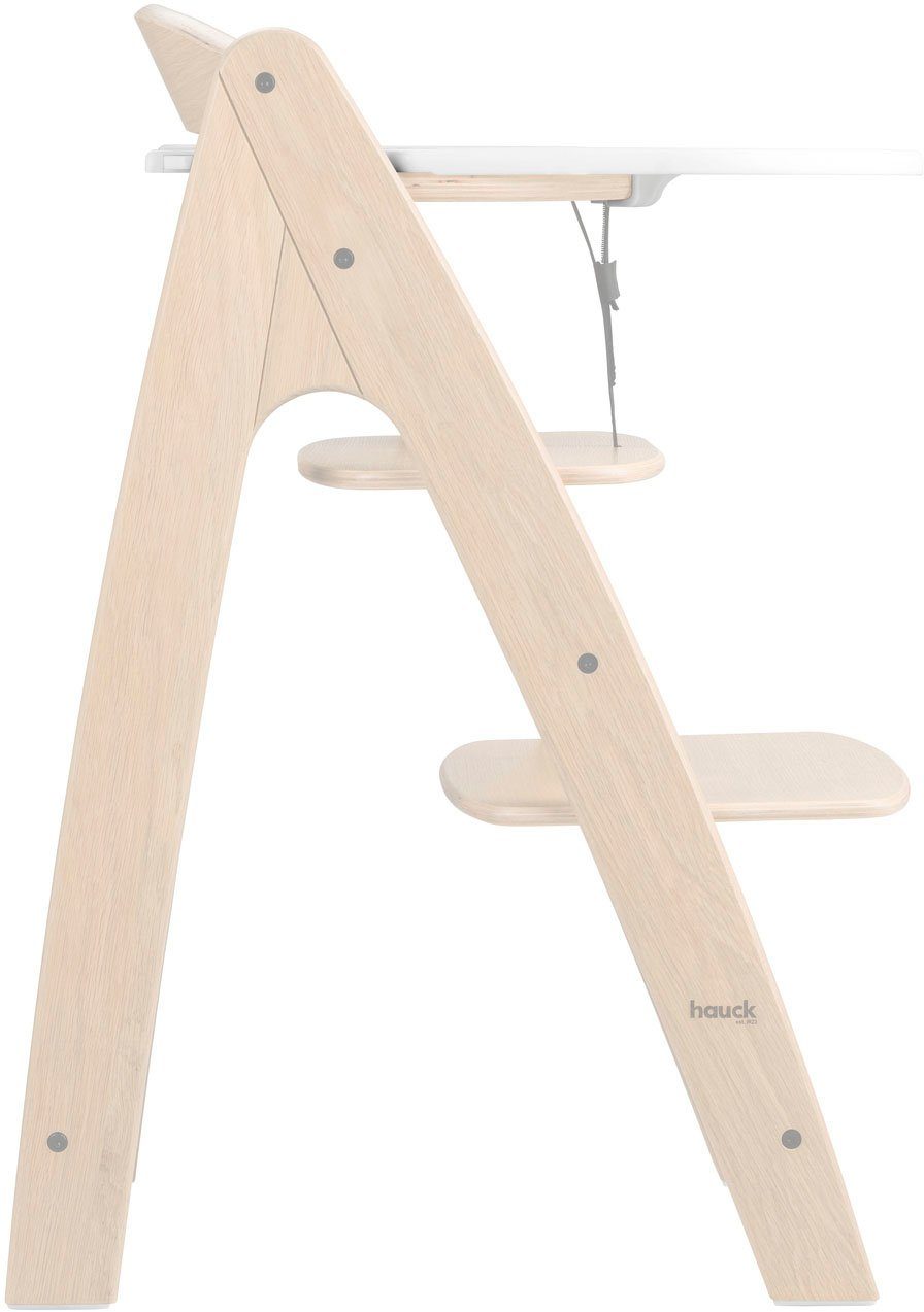 Hauck Hochstuhltablett Arketa Click Tray, White, Kunststoff, aus recyceltem Material
