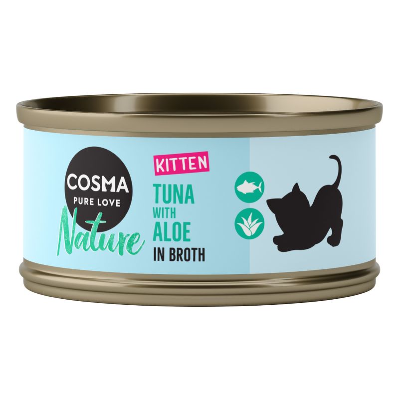 24 x 70 g Cosma Nature Kitten zu TOP-Preisen