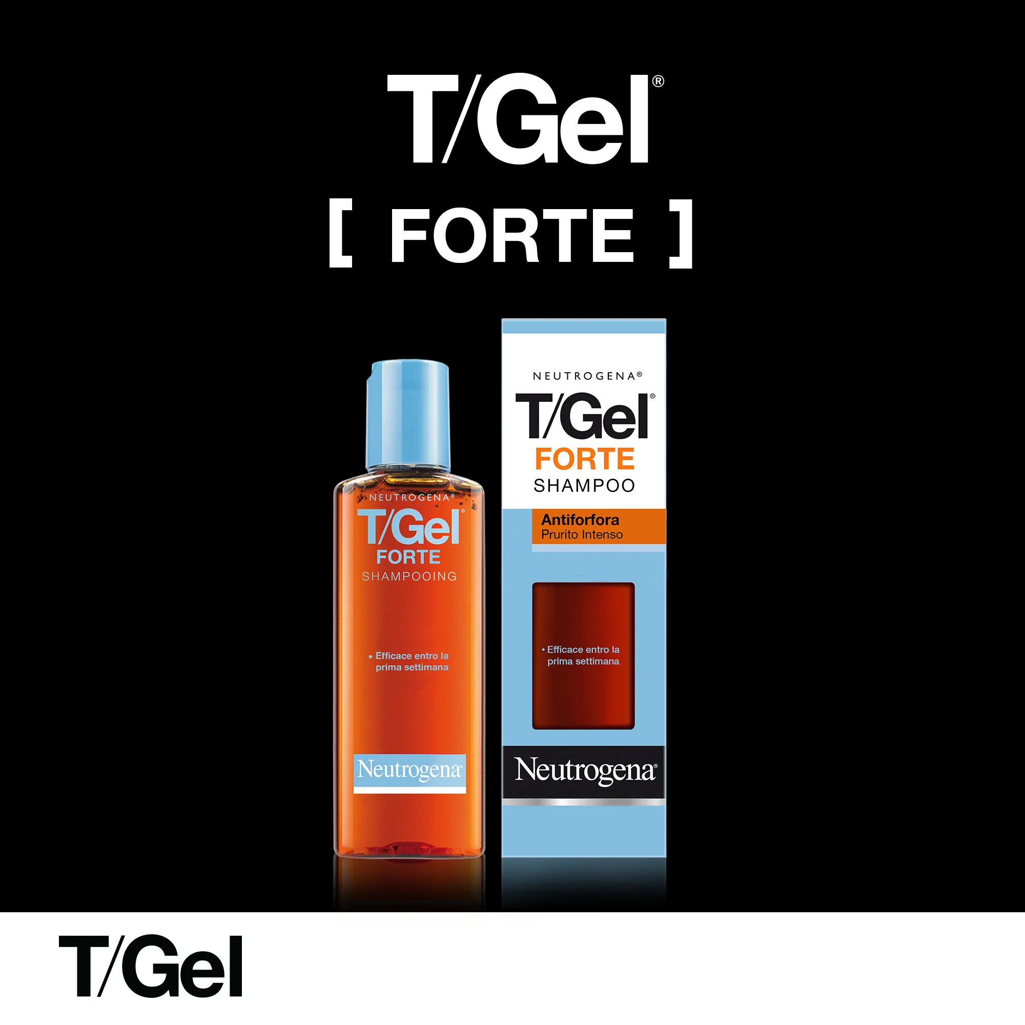 Champú T/Gel Forte para el cuidado del cabello - Champú anticaspa