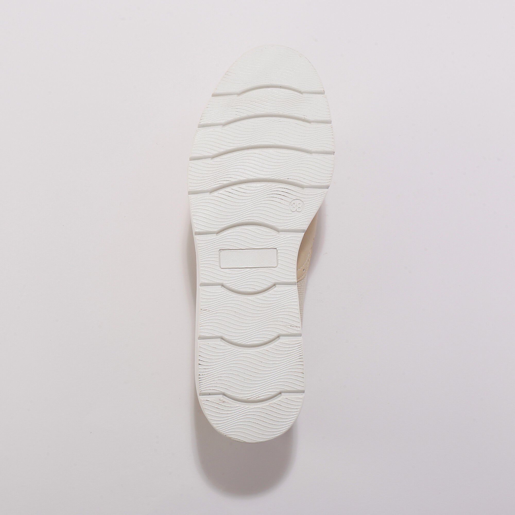 Slippers compensés à franges et glands, textile et synthétique