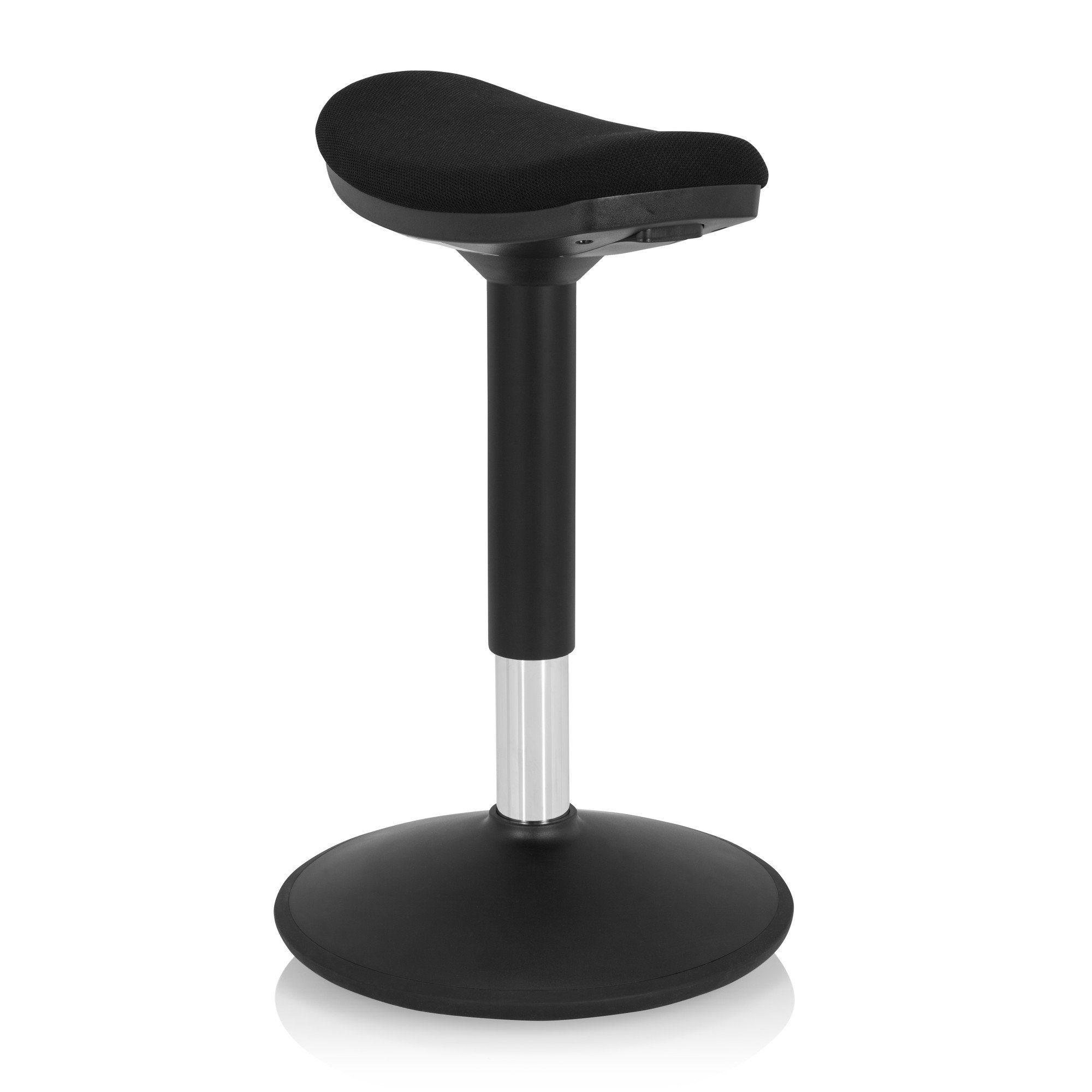 hjh OFFICE Stehhilfe Stehhilfe BALANCE SIT I B Stoff ohne Armlehnen, Hocker, Bürohocker