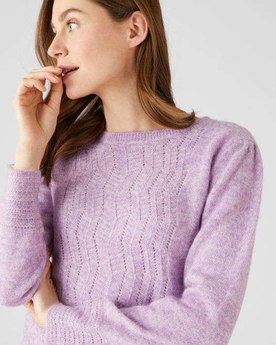 Pull mélange alpaga