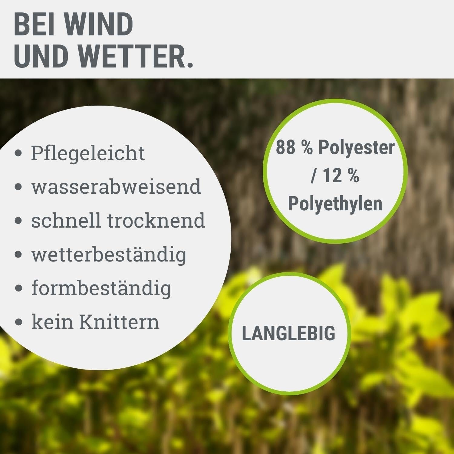 KETTtex EXKLUSIV Hollywoodschaukelersatzdach KETTtex Exklusiv Hollywoodschaukel Dach für Kettler Paradise