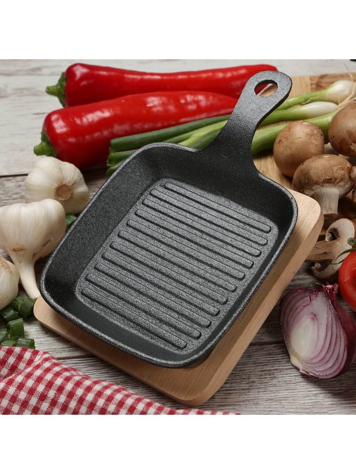 GAUMENKICK Servierpfanne Gusseisen in schwarz - 14cm günstig kaufen onesize