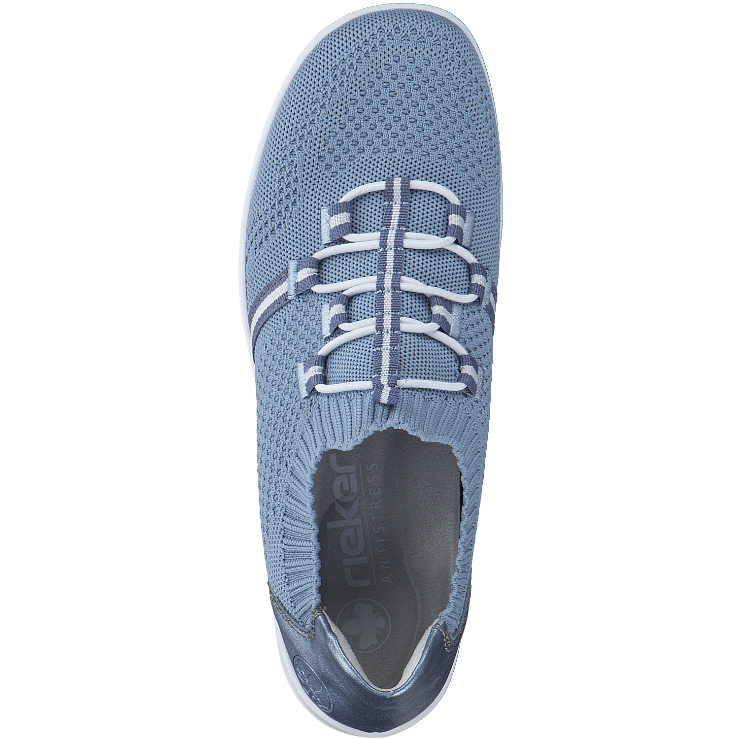 Rieker L7462, Slip-On-Sneaker, Damen, Blau