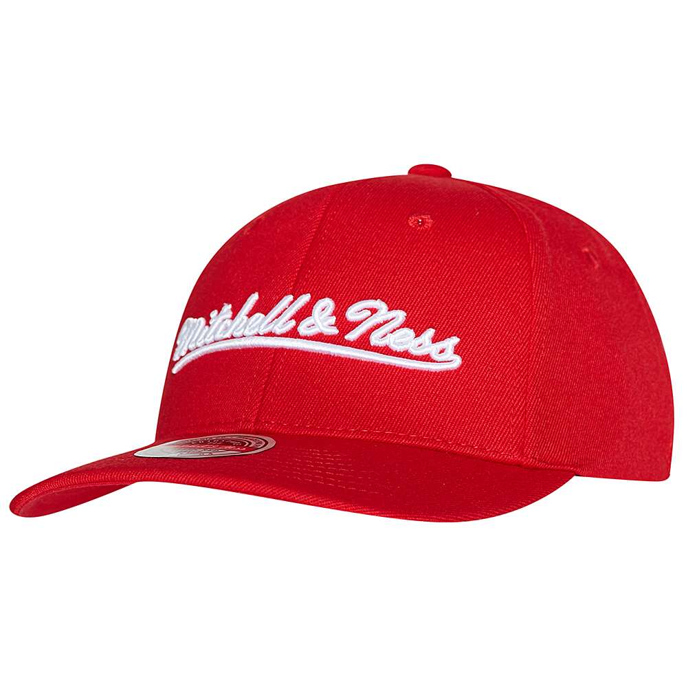 Mitchell & Ness Script Logo Kappe 6HSSINTL955-MNNRED1