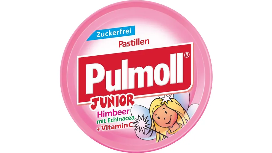 Pulmoll Junior Pastillen Himbeere 50 g