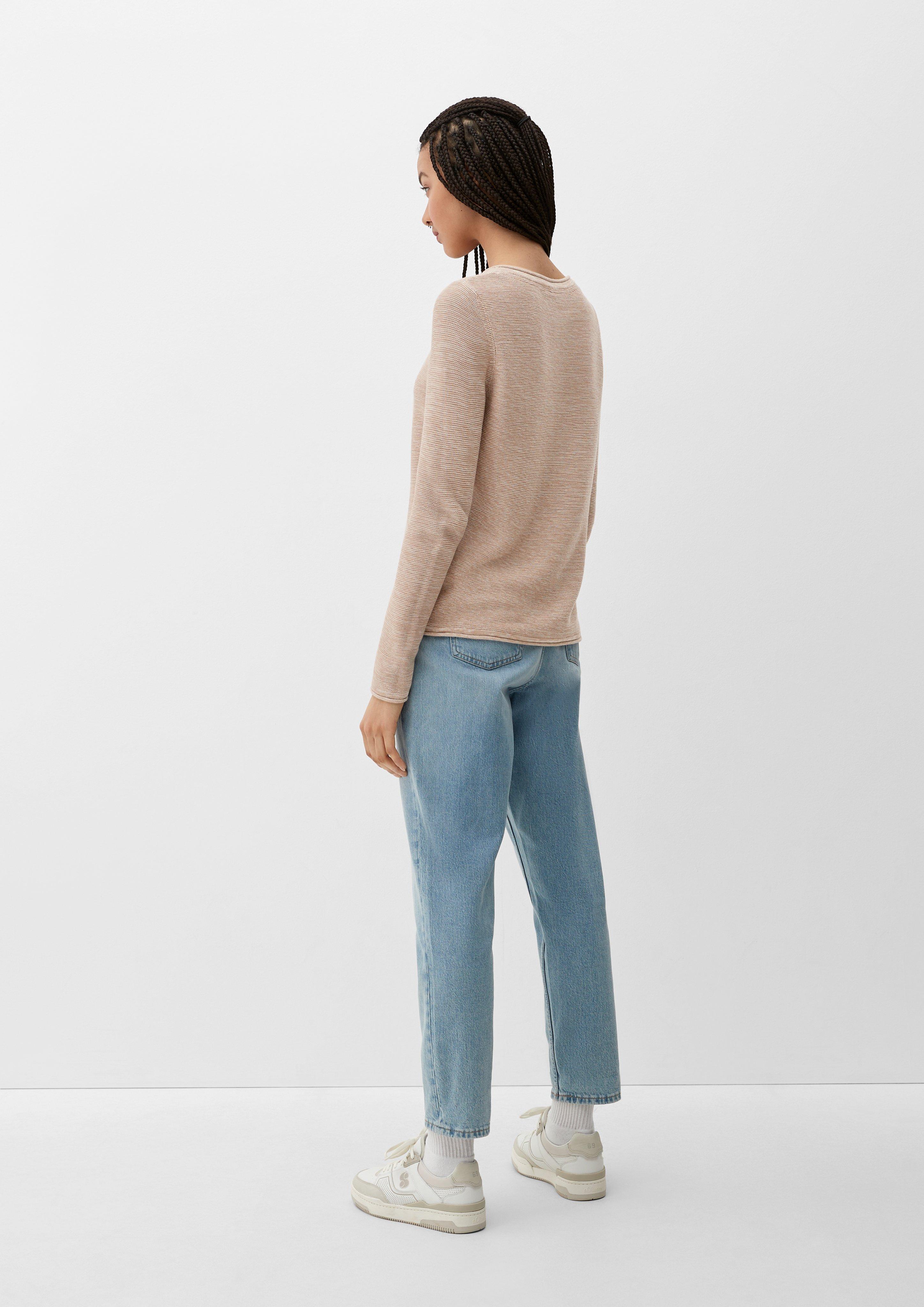 Pullover mit Rollsaumkanten  45.899.61.X014-82W0