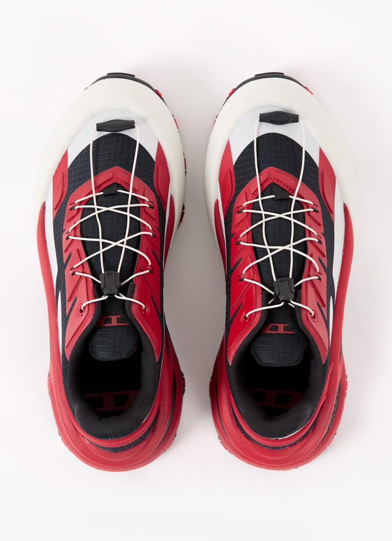 Buty sportowe Diesel D-Cage Runner z detalami z siateczki