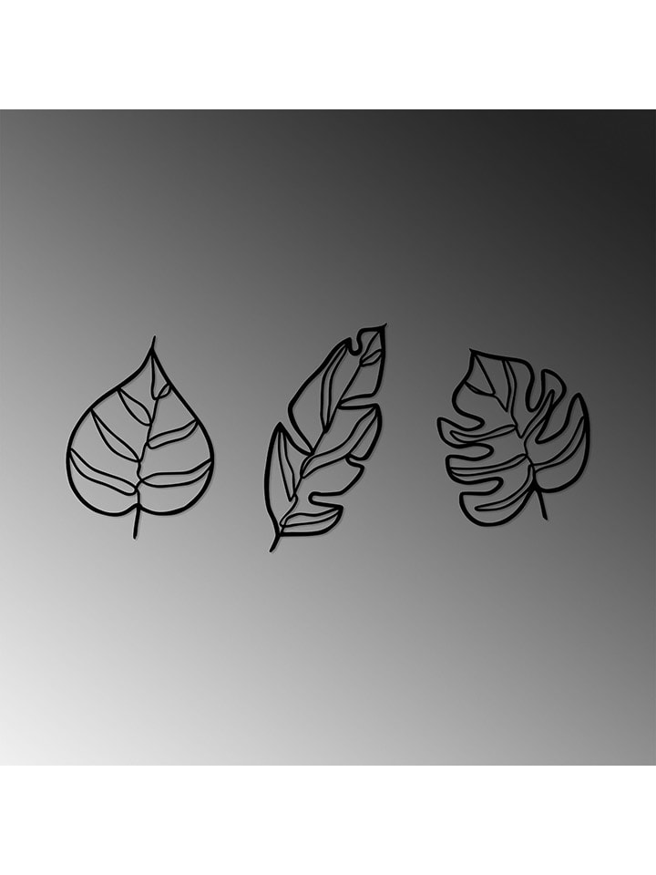 ABERTO DESIGN 3er-Set: Wanddekore 