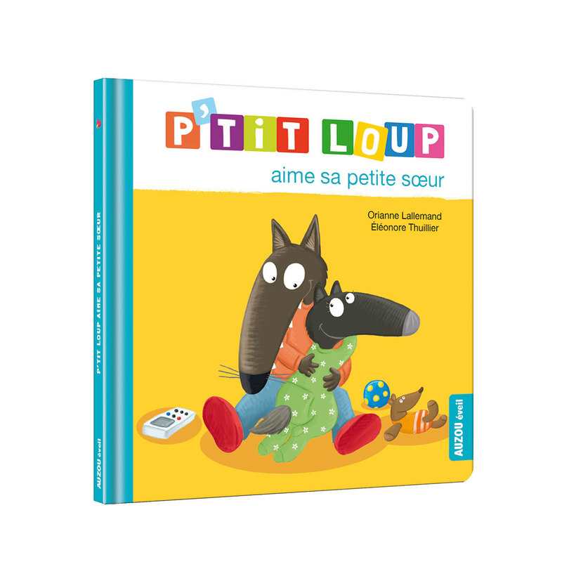 Livre P'tit loup aime sa petite soeur - Auzou