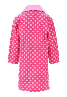 Minnie Mouse Kinderbademantel Kinder Mädchen Bademantel Morgenmantel mit Reißverschluss
