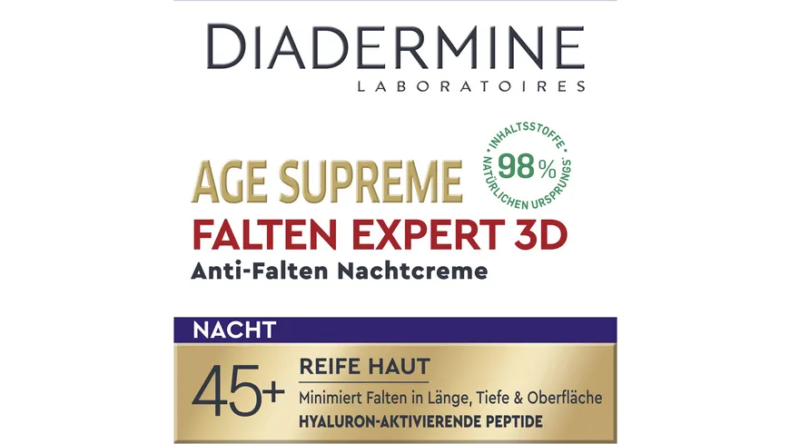 DIADERMINE Age Supreme Nachtpflege Falten Expert 3D 50 ml