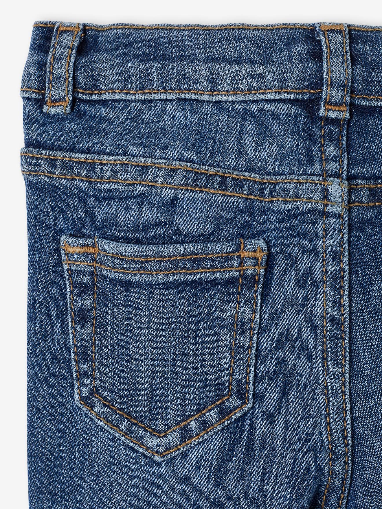 Jean bébé coupe droite BASICS stone