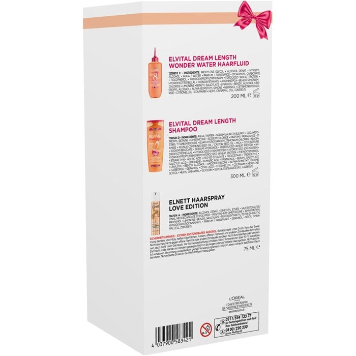 Shampoo Geschenkset Elnet & Elvital Haarglanz von L’Oréal Paris