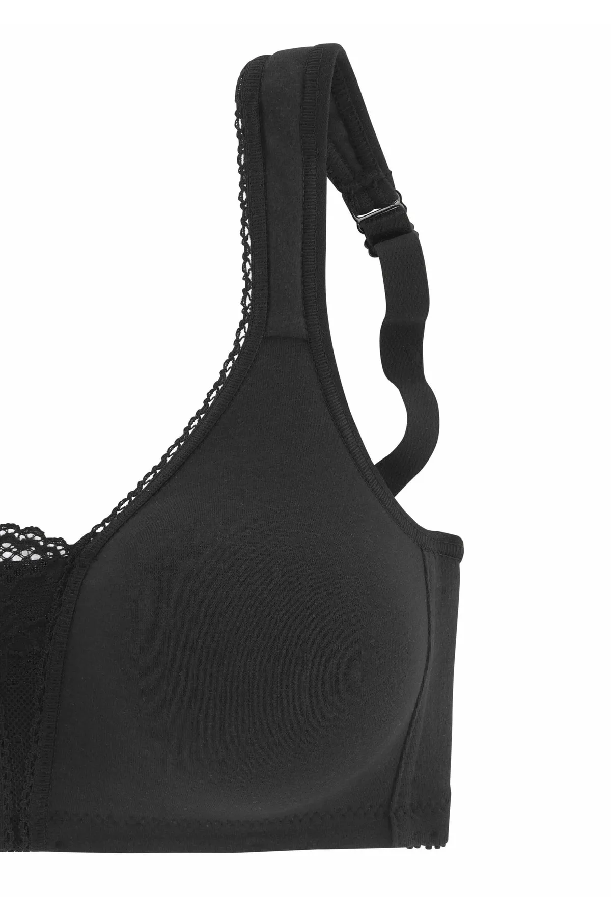 PETITE FLEUR  BH - Schwarz - Unifarben