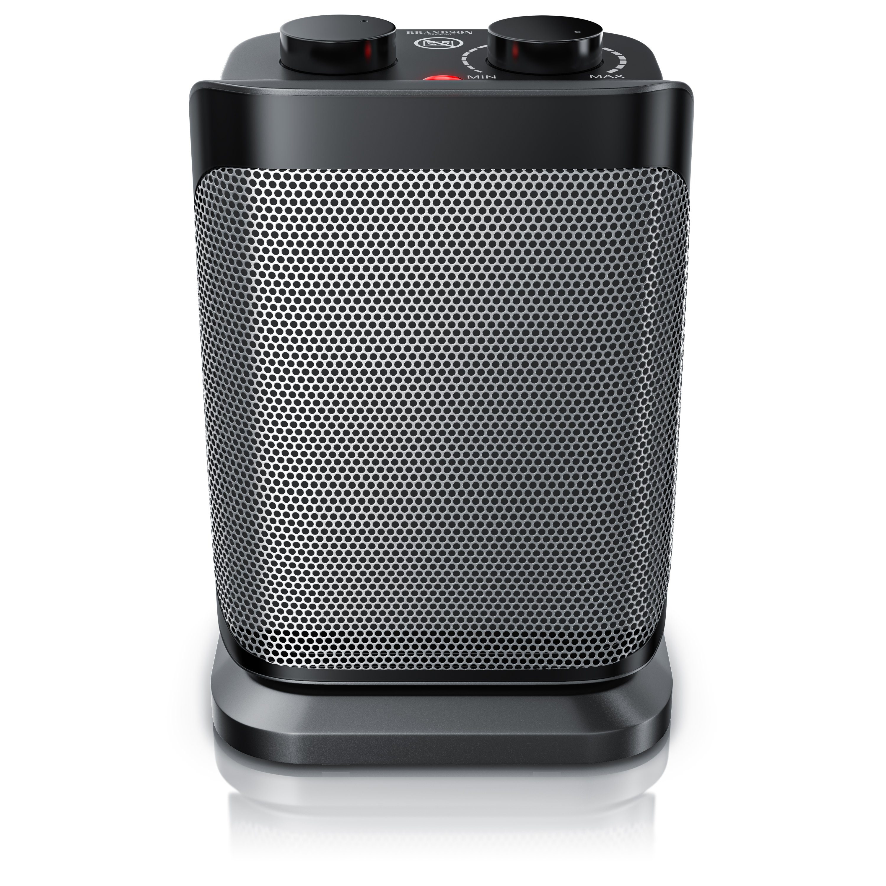 Brandson Keramikheizlüfter, 1500 W, Keramik Heizlüfter mit Oszilationsfunktion, Bad Keramikheizgerät