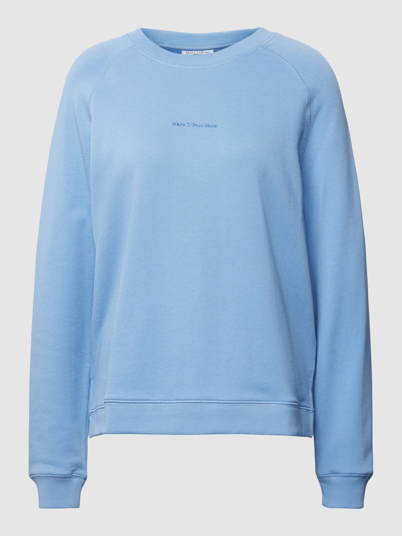 Sweatshirt mit Raglanärmeln in hellblau