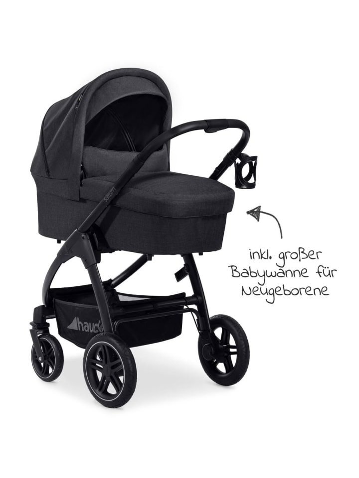 Hauck Kombi-Kinderwagen Saturn R Duoset inkl. Babywanne und günstig kaufen onesize