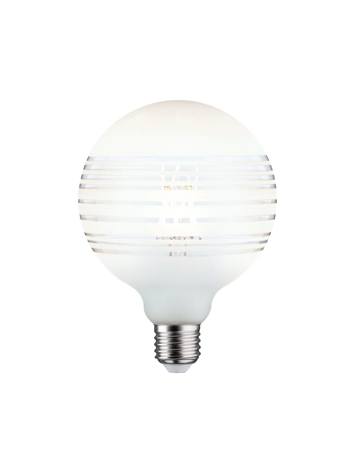 paulmann LED G125 Ringspiegel Weiß matt liniert E27 F günstig kaufen onesize