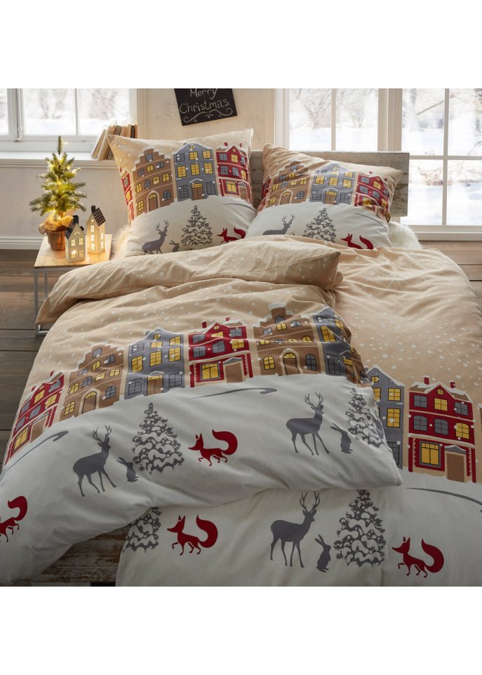 Bettwäsche mit winterlichem Design