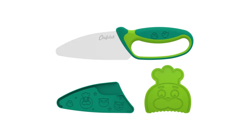 Chefclub - Messer für Kinder (Grün) von Chefclub