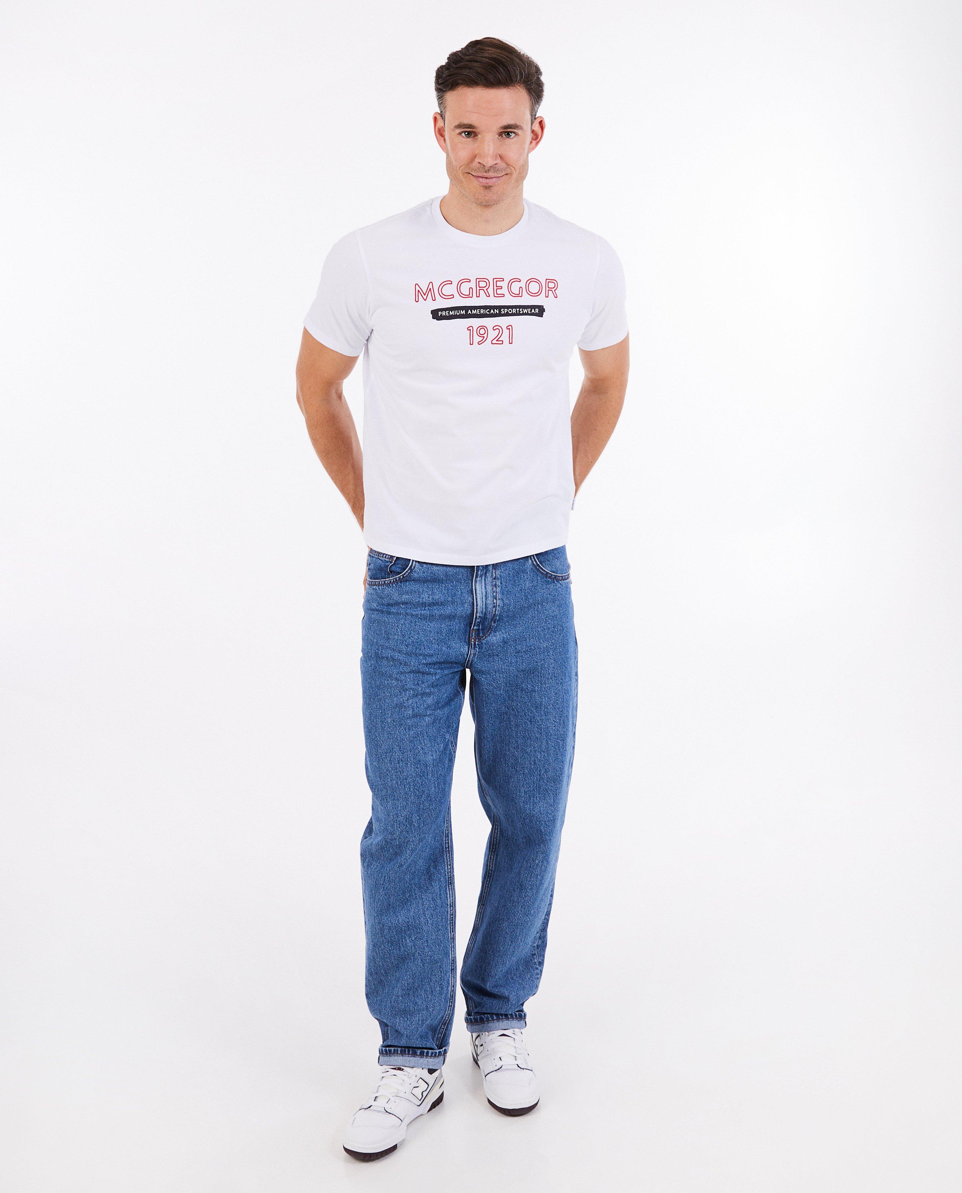 Tricou McGregor cu inscripție albă