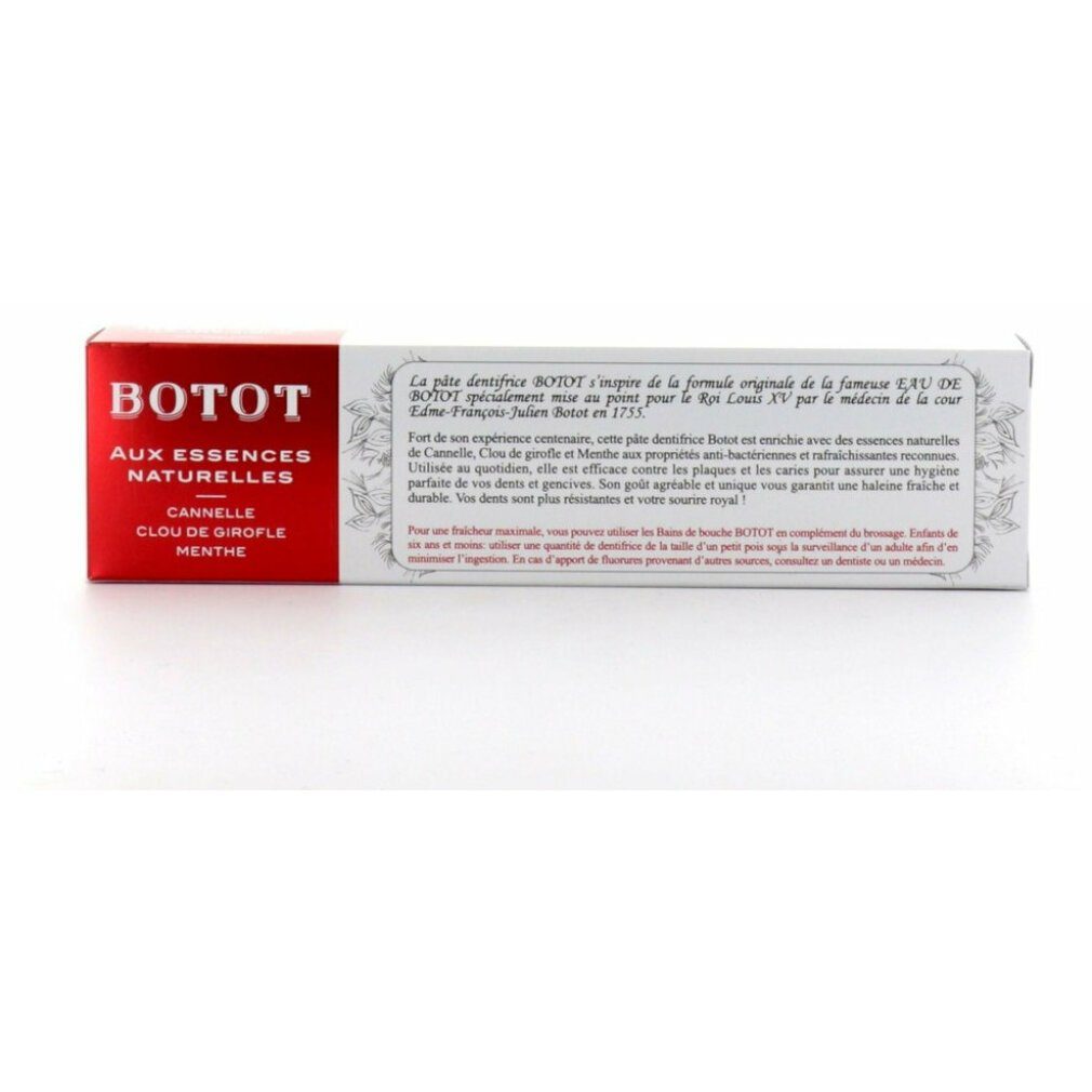 Botot Zahnpasta Botot Zimt Nelke Minze Zahnpasta Packung von 2 x 75 ml