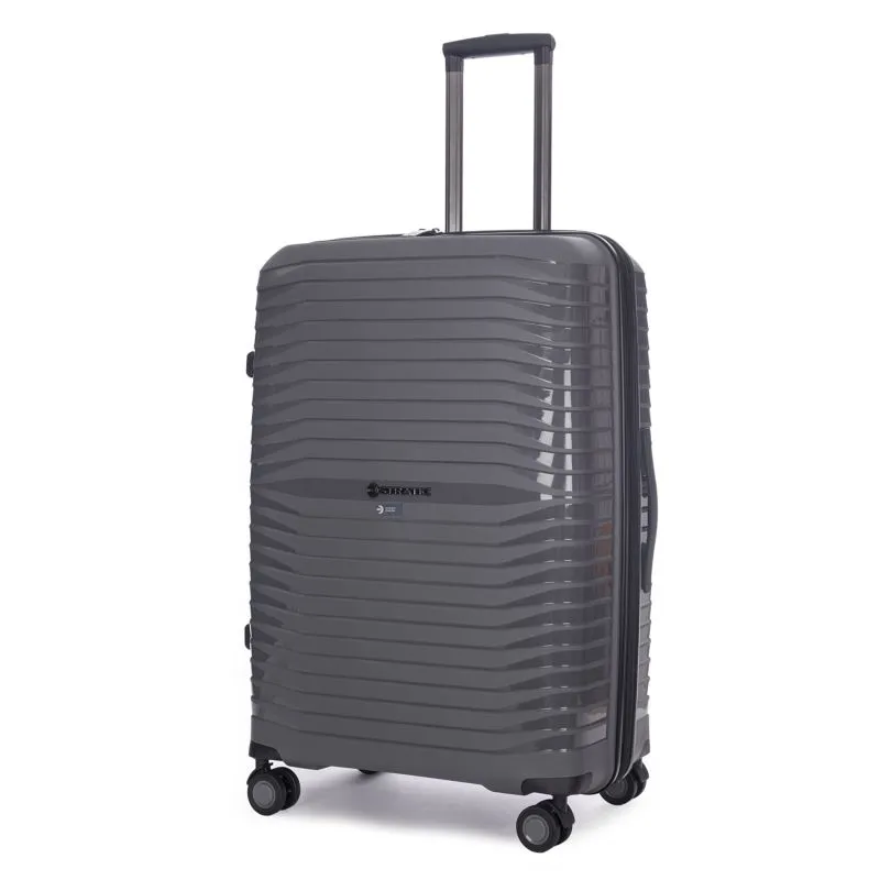 Stratic Bright + Koffer L (erweiterbar) - Grey