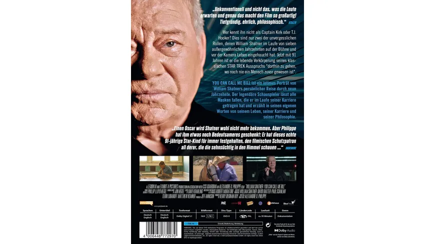 William Shatner - You Can Call Me Bill