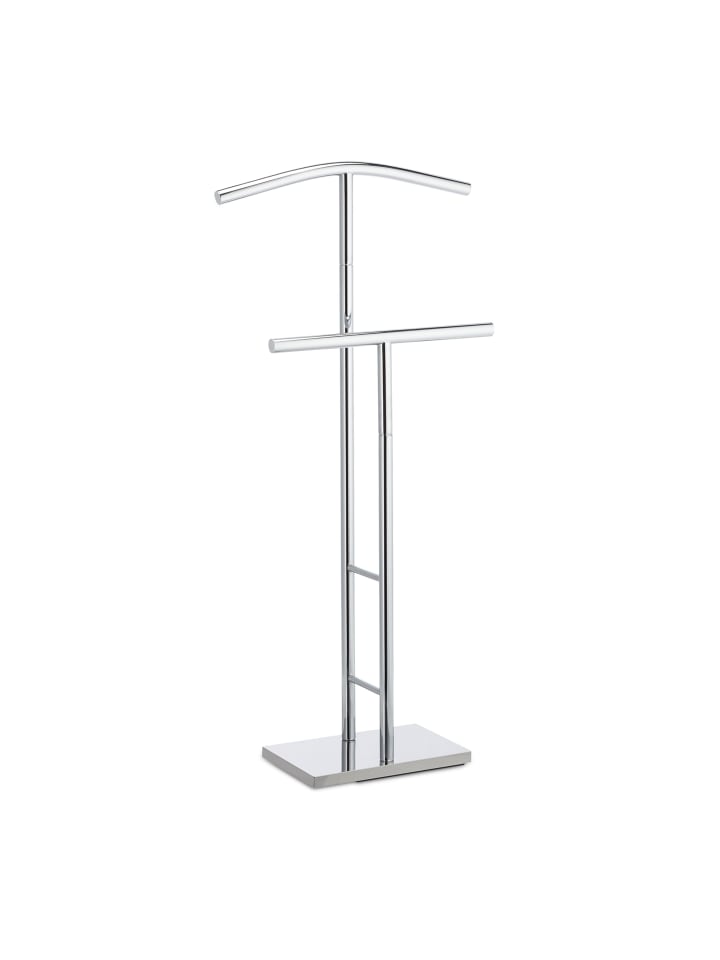 relaxdays Herrendiener in Silber - (B)49 x (H)106 x (T)20 cm günstig kaufen onesize
