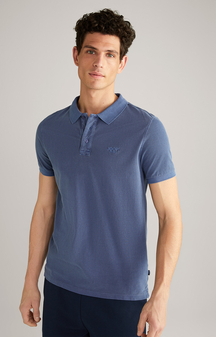 Poloshirt Ambrosio in Blau
