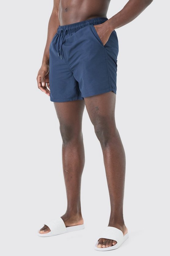 Mittellange Badehose