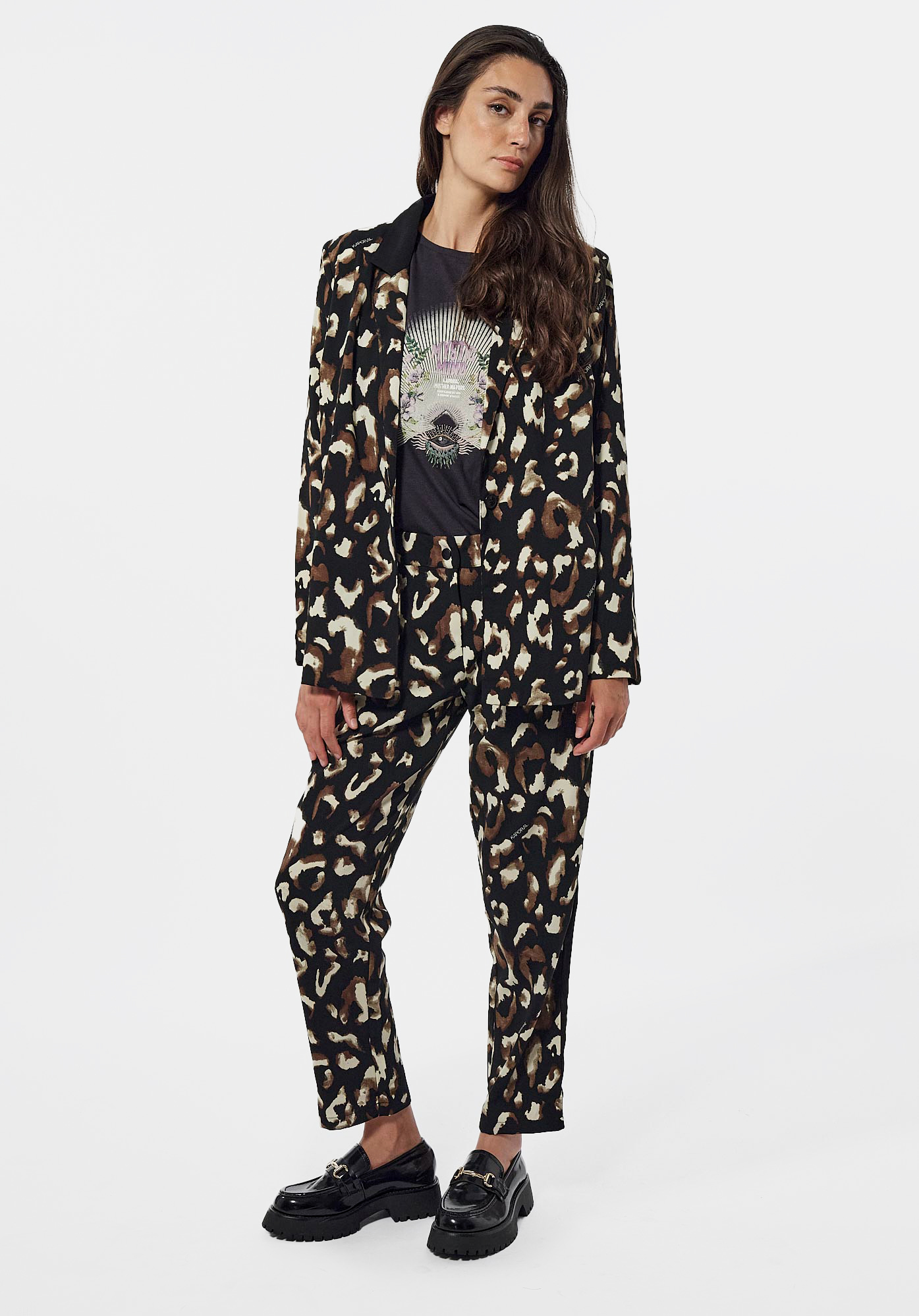 DANDY  Blazer léopard Femme