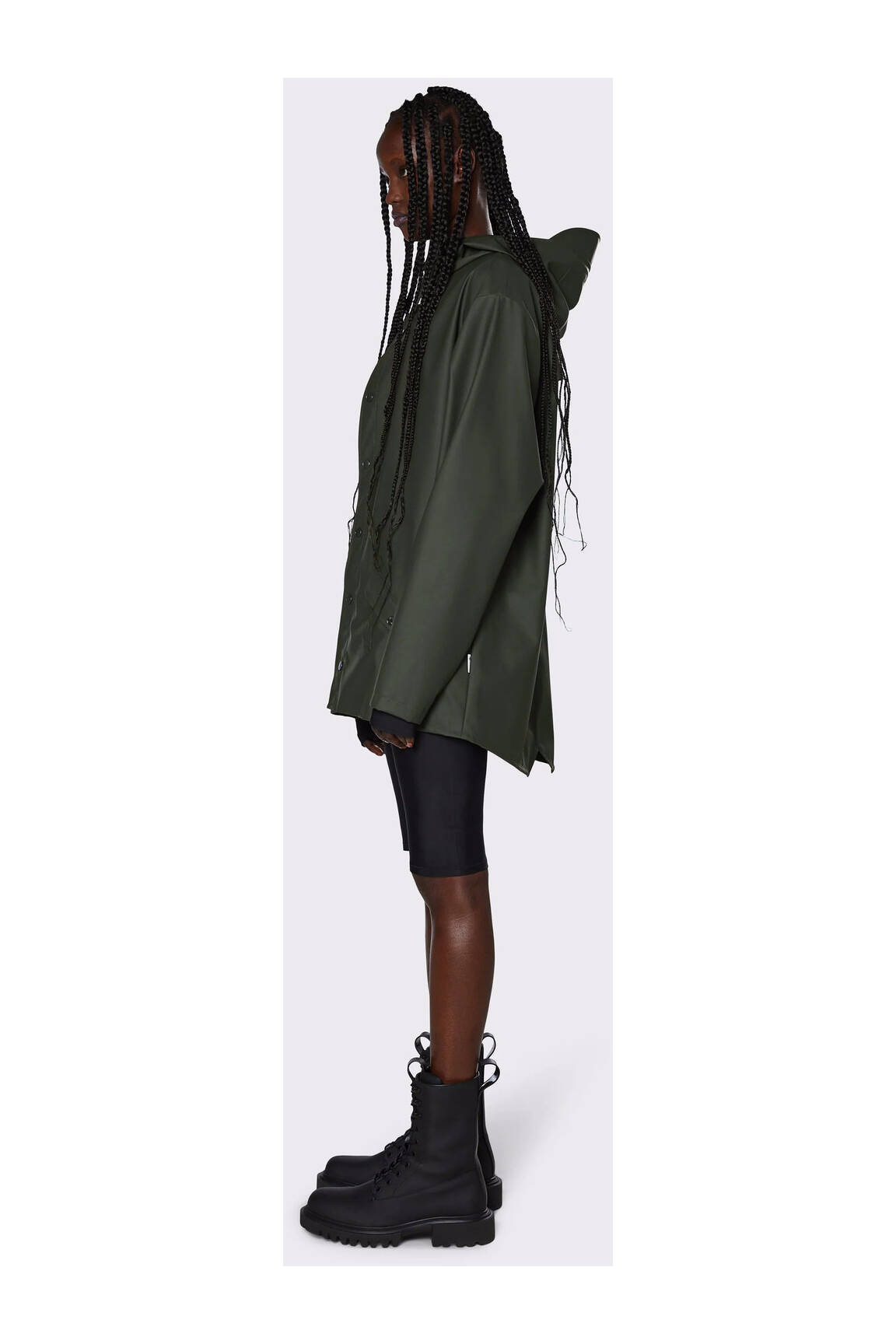 Rains Impermeables Trenchs Unisexe couleur vert