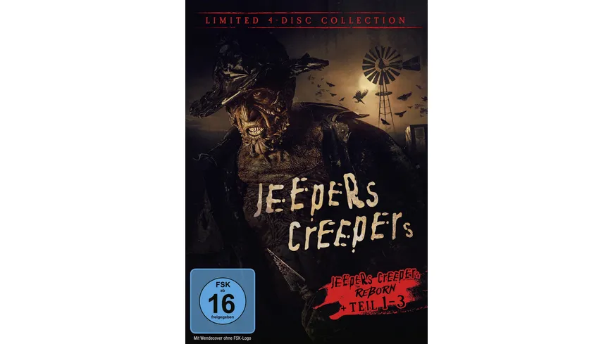 Jeepers Creepers Limited 4-Disc Collection LTD.  [4 DVDs]