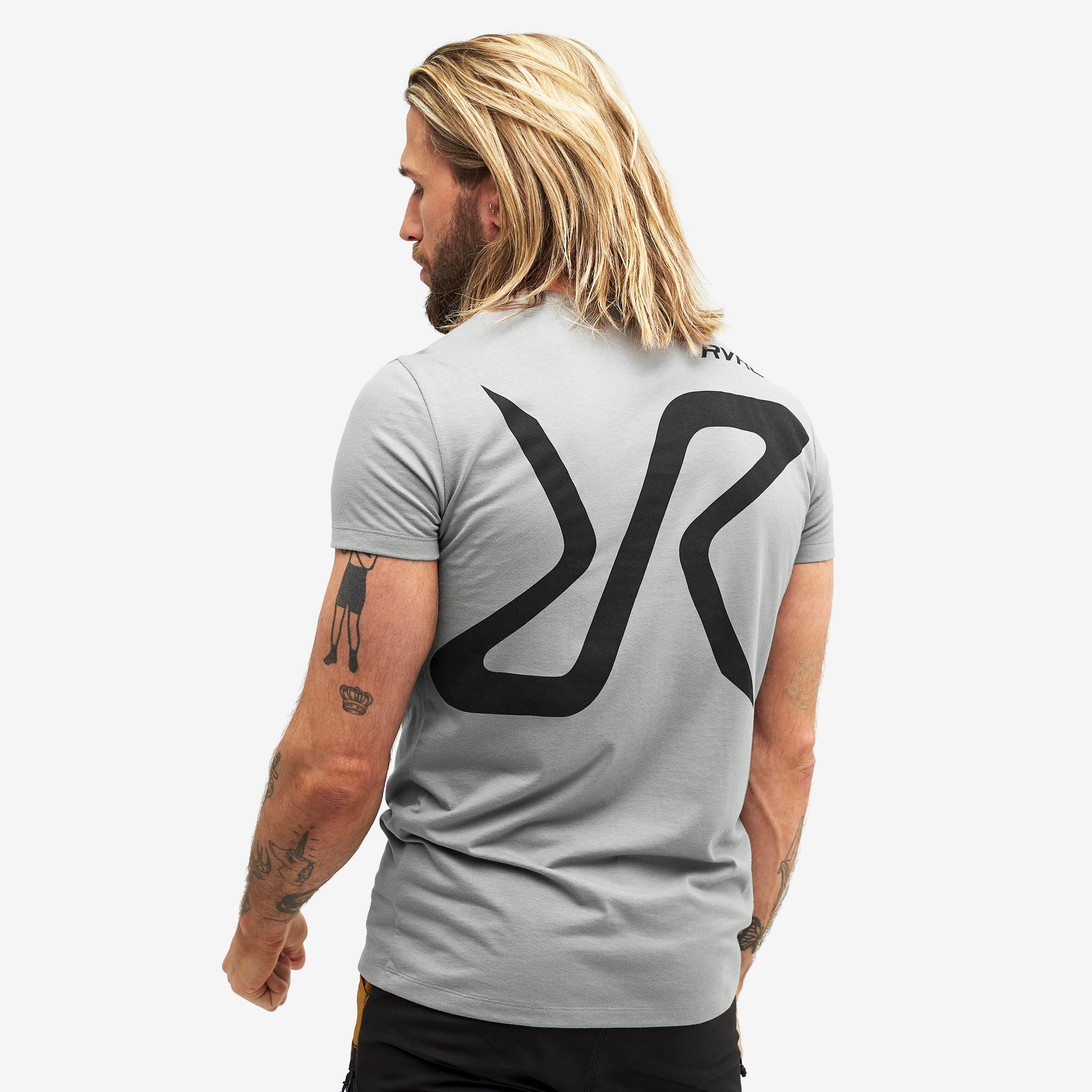 Fat Logo Tee 2.0 Homme Grey/Black