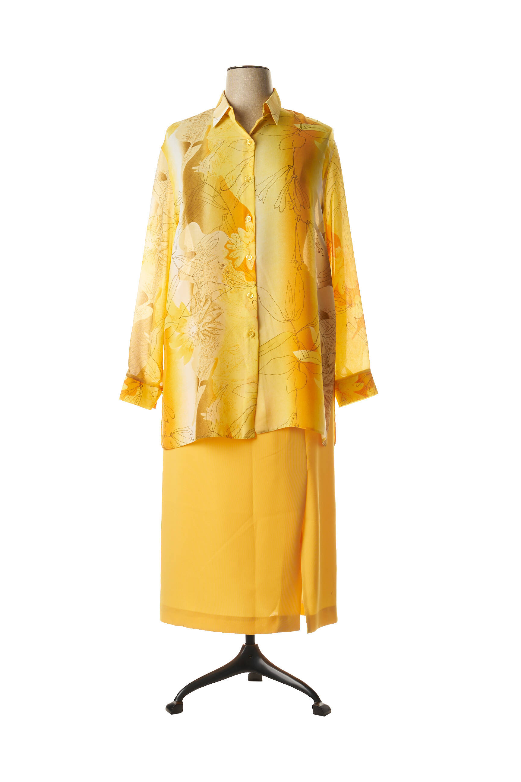 Francoise De France Ensembles Jupe Femme couleur jaune