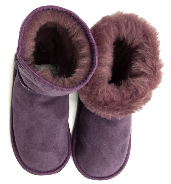 ZeaZoo |k ~ Winter-Boot Dingo mit Fell ~ Lila