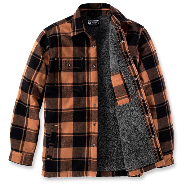 Carhartt - Flannel Sherpa-Lined Shirt Jacket - Freizeitjacke
