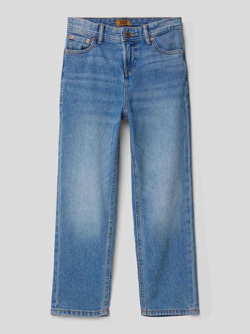 Jeans im 5-Pocket-Design Modell 'CHRIS' in blau