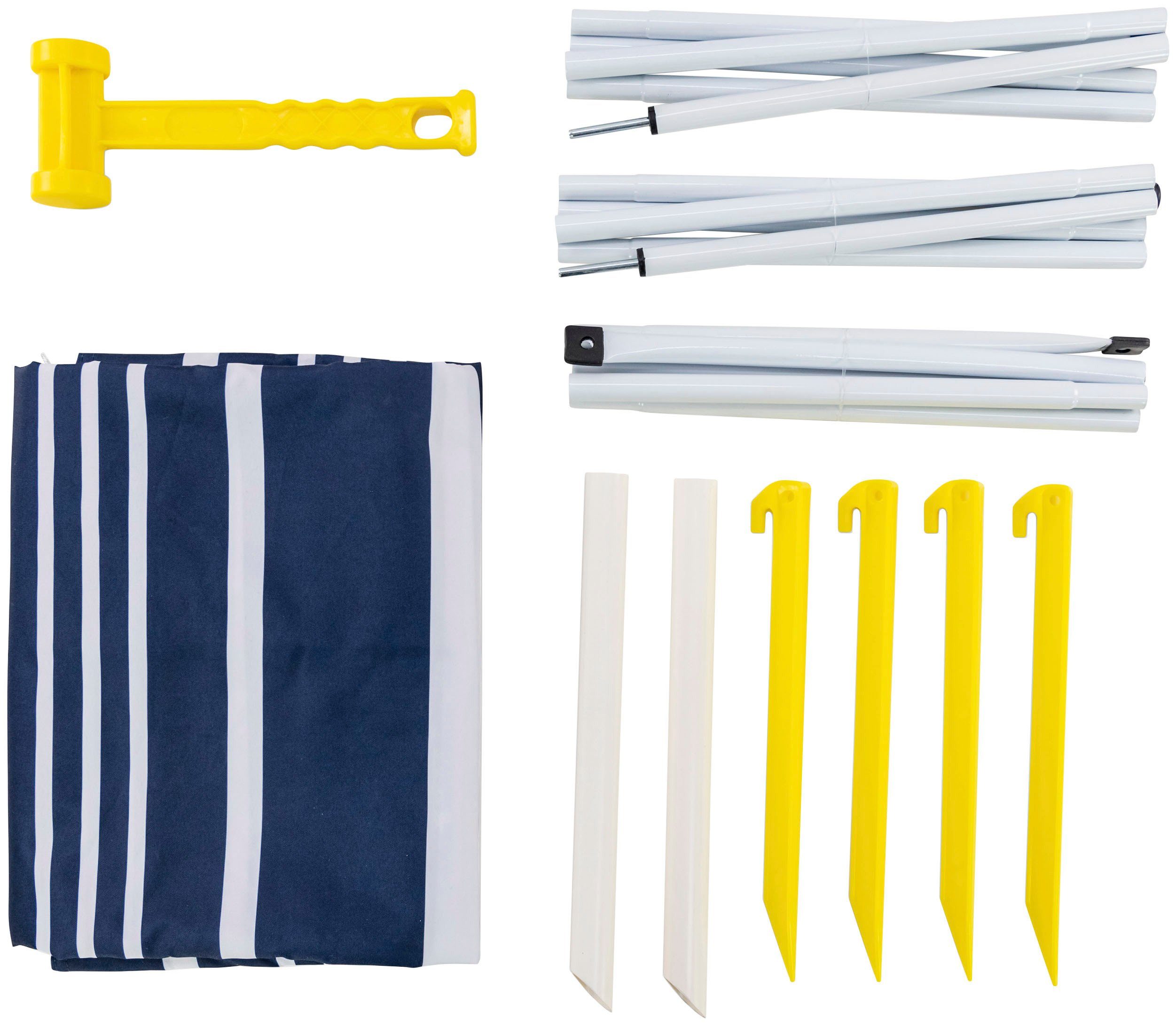 WESTMANN Sonnensegel, BxTxH: 146x220x150 cm, Sonnenschutz UPF50+