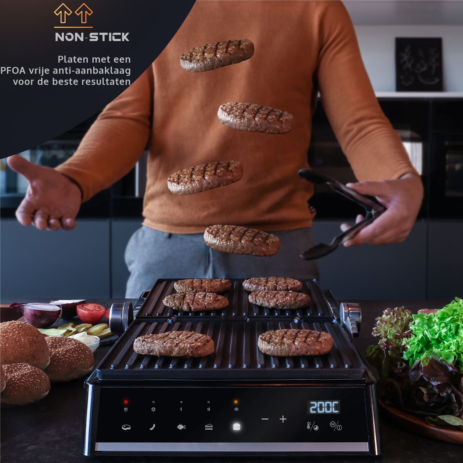 JAP Integrill Smart Kontaktgrill